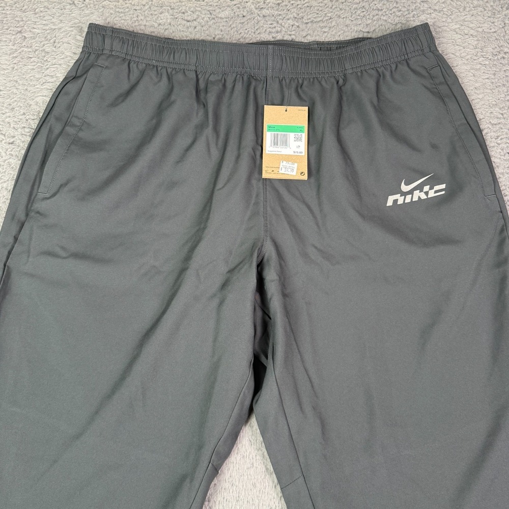 Nike Challenger Flash Dri Fit Woven Track Training Pants Mens XL Grey IB3774-070